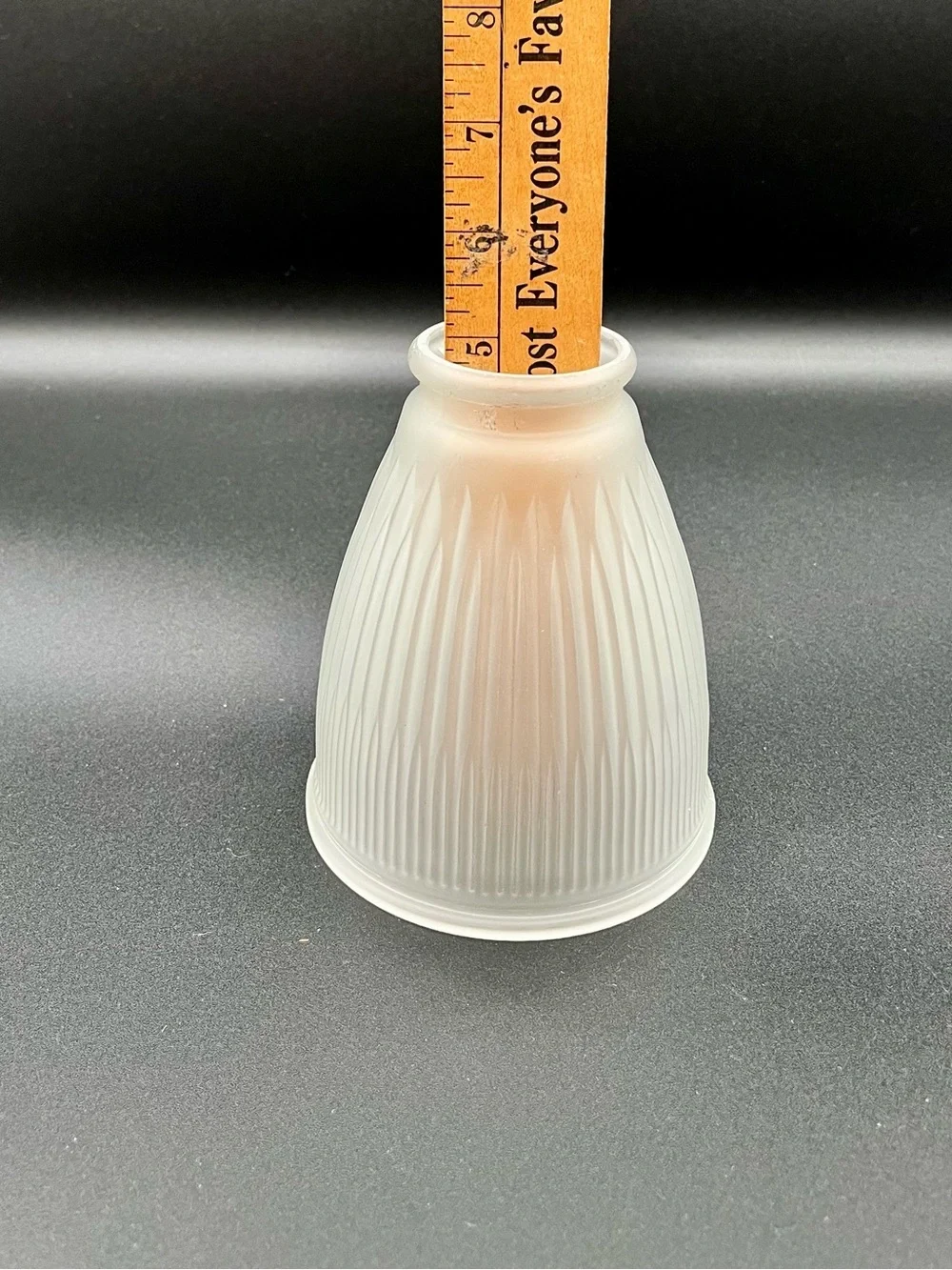 Unknown Brand Frosted White Glass Lamp Shade